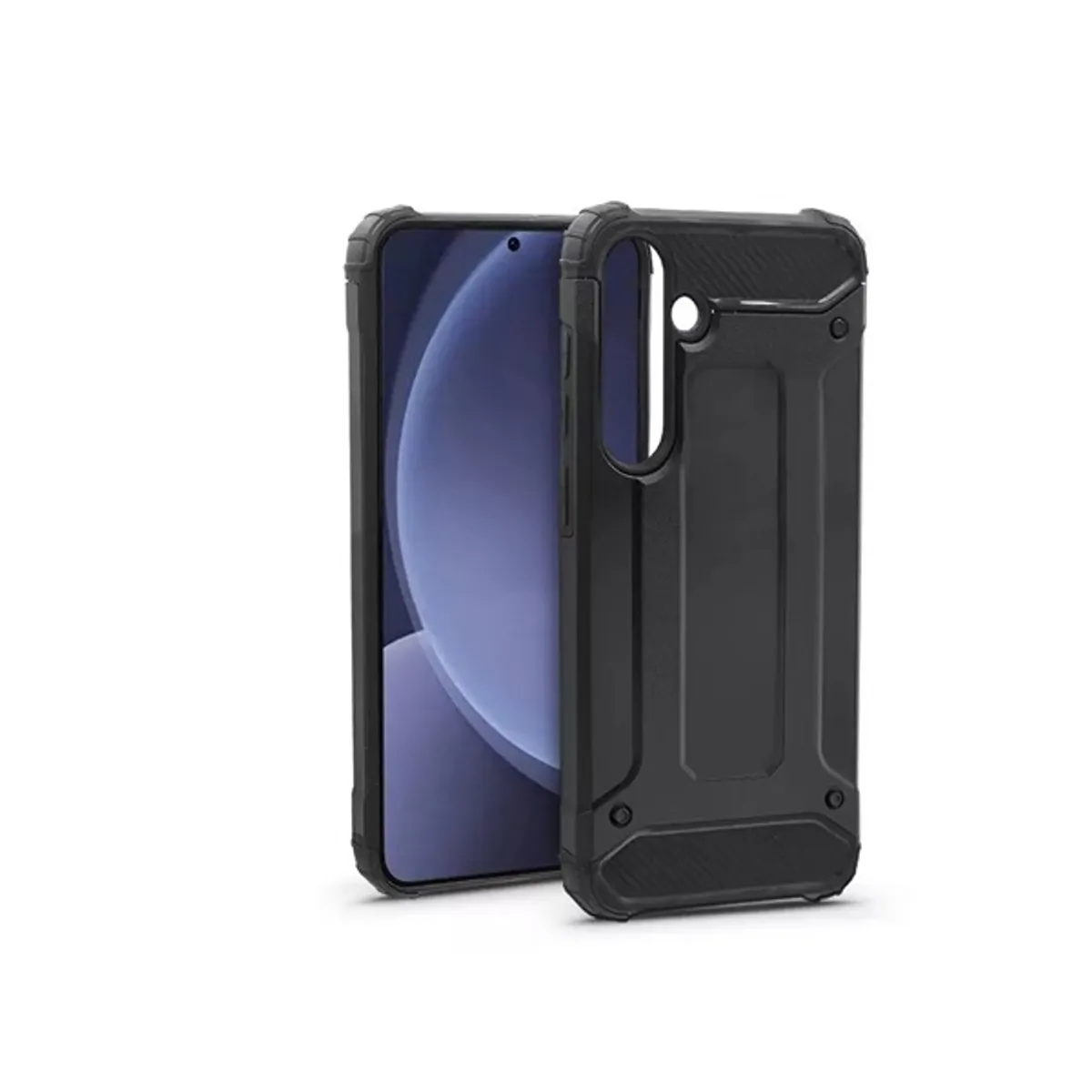 Haffner HF340000 Armor Galaxy S25 Plus Hátlap Műanyag Fekete Samsung #1