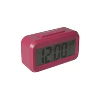 TOO DC-100-PK digitális ébresztőóra hőmérséklet kijelzővel rózsaszín led 12-24h automatikus fényerő beállítás #3