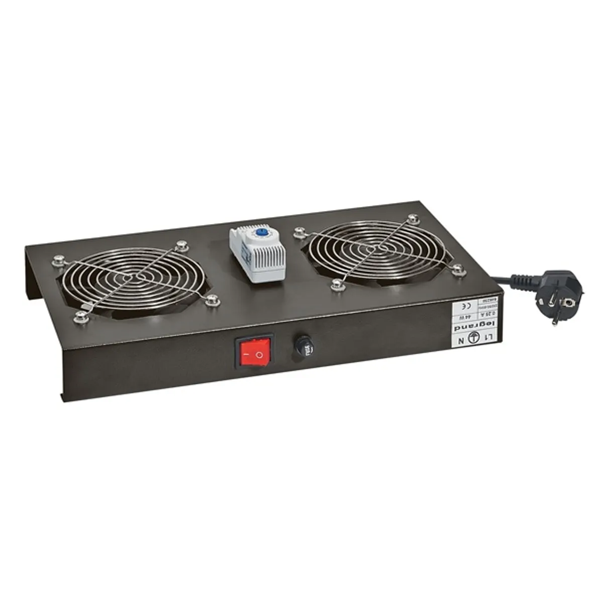 Legrand 646238 tetőventilátor-termosztát készlet 2 ventilátor, 160 m3 óra, ki-be kapcsoló #1