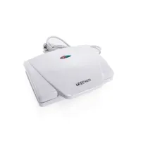 TOO SM-101W-750W 2in1 grill- és szendvicssütő fehér-fekete tapadásmentes bevonat