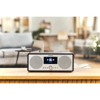 Panasonic RF-D40EG-K DAB FM internetes Bluetooth WiFi USB TFT LCD távirányító óra ébresztő #10