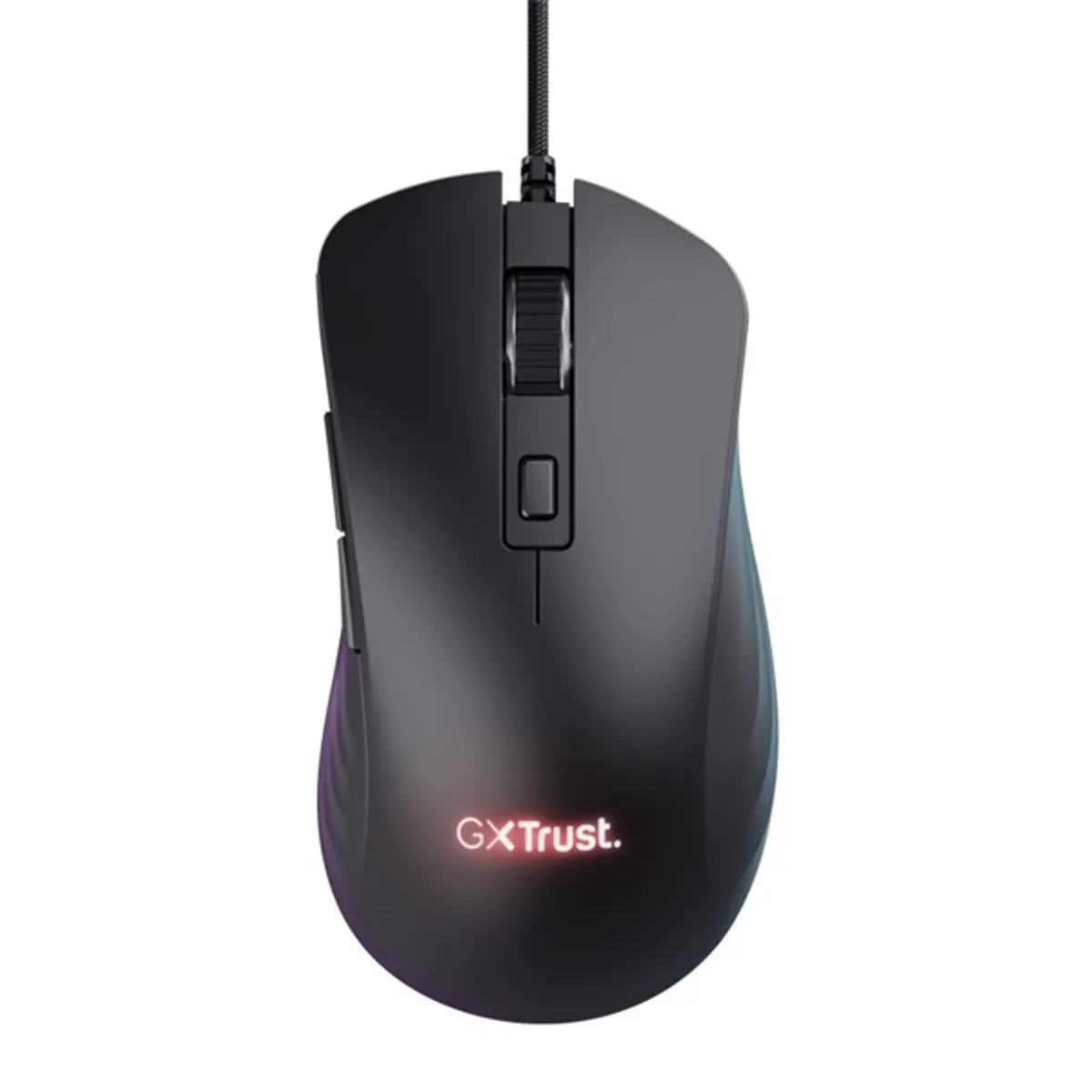 TRUST 24890 GXT924W YBAR optikai 25600 DPI 5-1 gombos RGB vezetékes gamer egér #4