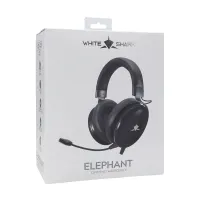 White Shark WS GH-2540B Elephant fejhallgató gamer 50 mm meghajtók 32 ohm 20-20000 Hz 108 dB vezetékes 3,5 mm 180 cm levehető mikrofon fekete #5