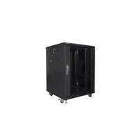 LANBERG FF01-6615-12B FF01 19" 15U 600x600 fekete edzett üveg ajtó #2