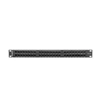 Lanberg PPU6-1048-B Patch panel 48 port cat6 1U 19" fekete