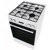 Mora 740984 kombinált tűzhely 4 főzőzóna, 50x59,4x85 cm, hidrolitikus tisztítás, sütő világítás, grill, pizza #3