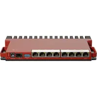 MIKROTIK L009UIGS-RM L009UiGS-RM 8x GbE 1G PoE-IN PoE-OUT 1x 2,5GbE SFP USB 3.0 rackes RouterOS v7