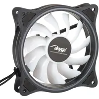 AKYGA AW-12D-RGB ház ventilátor 120 mm rgb 12V pwm sleeve 11 lapát 1100 rpm 23 dB #2