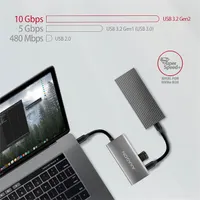 AXAGON HMC-4G2 SpeedSter 4-port USB-C hub 2 USB-A és 2 USB-C 10 Gbps USB 3.2 Gen 2 #4
