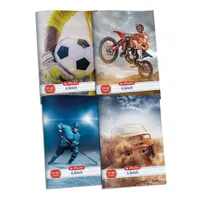 HERLITZ 09543687 Sport füzet A5 32 lap vonalas kapcsozott 4-8.osztályos