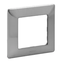 Legrand 754151 Valena Life dekor 1-es keret Inox IP20 #2