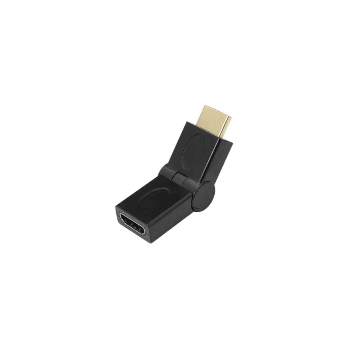 SBOX AD.HDMI-180/R HDMI adapter 180 fok aranyozott HDMI anya HDMI apa fekete #1
