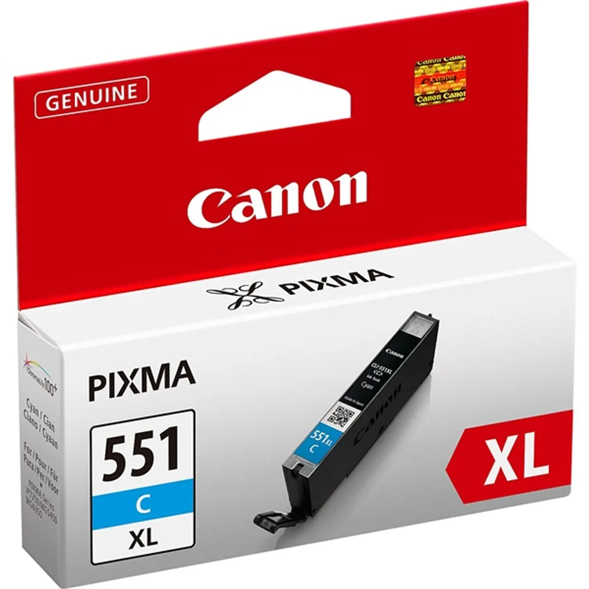 Canon 6444B001 CLI-551C XL ciánkék tintapatron #3