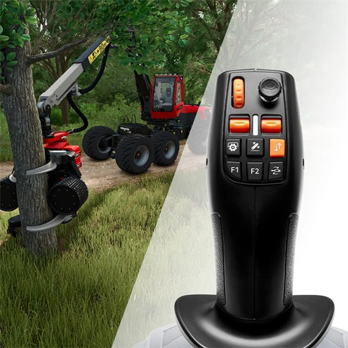 Thrustmaster 4160881 SimTask FarmStick 33 gombos vezetékes PC és PS5 fekete #8