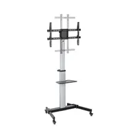 STELL 35060692 SOS 4050 37"-86" padlóállvány teherbírás 50 kg magasság 1669-2069 mm mélység 700 mm kábelrendező állítható dőlés 5-10 fok #5