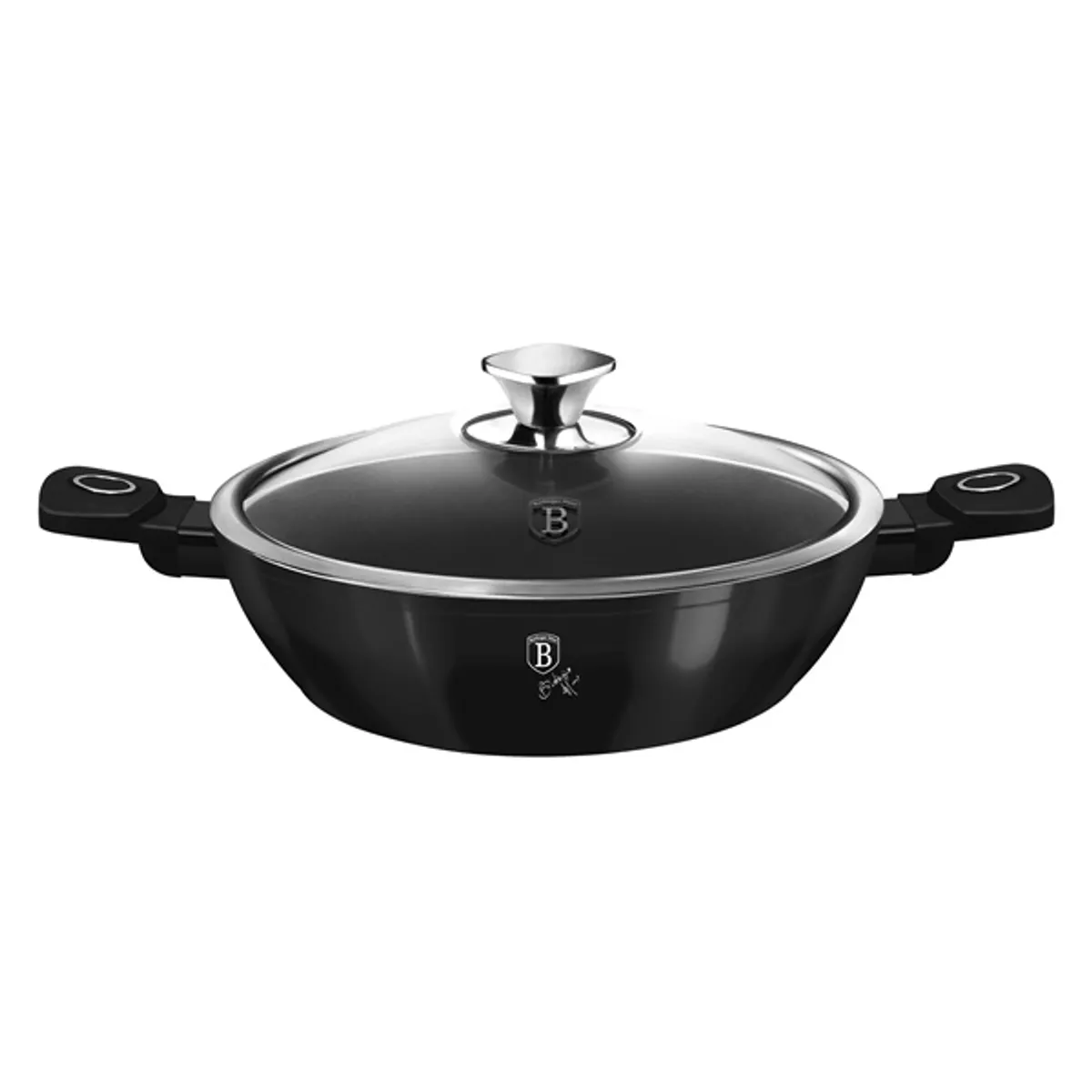 Berlinger Haus LP-KL-135P lábas fedővel kovácsolt alumínium 28 cm, 3,8 L, 3x titán bevonat, indukciós talp #2