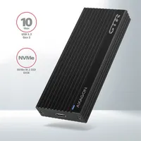 Axagon EEM2-GTR M.2 NVMe külső ház USB-C 3.2 Gen2 fekete #2