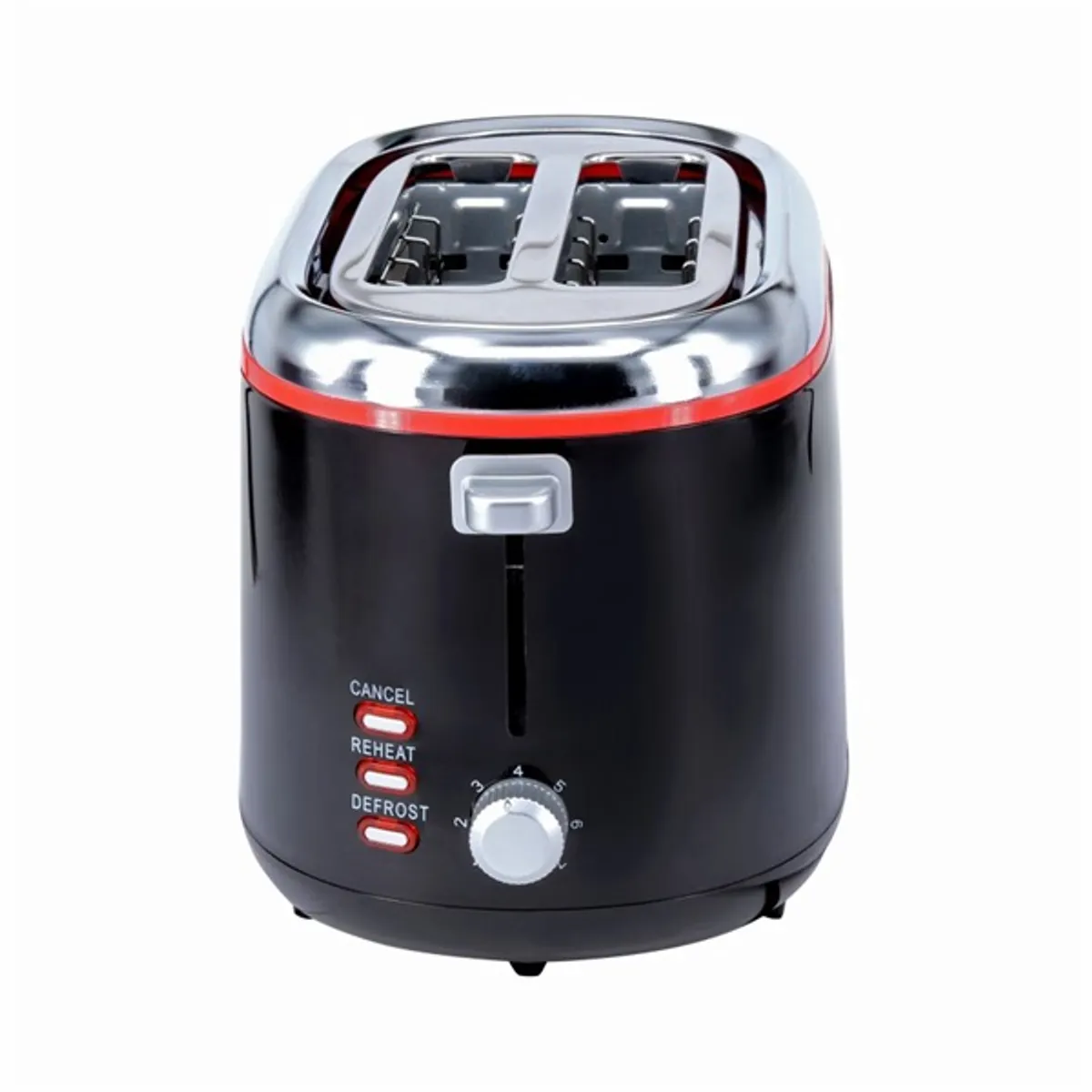 TOO TO-343-BR kenyérpirító 2 szelet 850 W 7 pirítási szint fekete #2