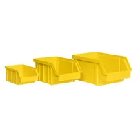 Stalflex BIN-L-Y tárolódoboz rackszekrényhez L sárga