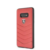 Ferrari FEHQUHCS10LRE Heritage Samsung S10 Lite hátlap piros bőr #2