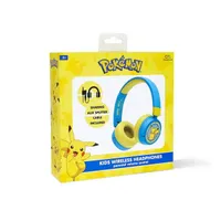 OTL PK0980 Pikachu Bluetooth gyermek fejhallgató Kék Sárga 40 mm 32 ohm 24 óra USB-C 3,5 mm #6
