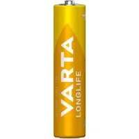 Varta 4103101412 Longlife AAA LR03 alkáli mikro ceruza elem elem méret AAA elem típus alkáli kiszerelés 2