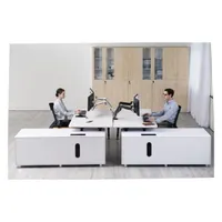Spire CG-UGOZ-2S duál asztali monitor tartó 27" VESA 75x75;100x100 180 fok billentés 360 fok forgatás 80-410 mm magasság 9 kg alumínium ezüst #9