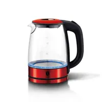 Berlinger Haus BH/9117 burgundi üveg vízforraló 1,7 L 2200 W 360° forgótalp