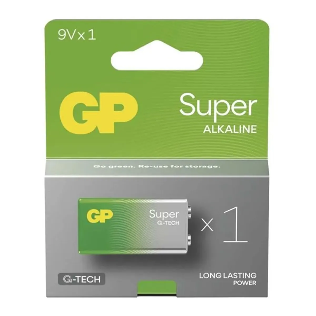 GP Batteries B01511 Super 9V alkáli elem 1 db #1