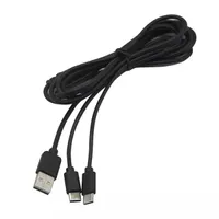 Ventaris C100B USB Type-C Dual töltőkábel 2 m fekete PS5 és Series X és Series S kompatibilis #2