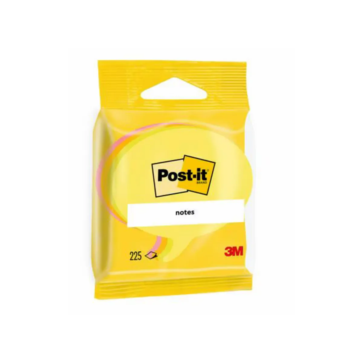 Post-it 7100172405 szövegbuborék alakú jegyzettömb 70x70 mm többszínű öntapadós #1