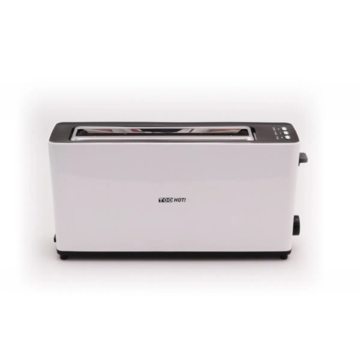 TOO TO-2SL107W-900W Kenyérpirító fehér 900 W 2 szelet automata középre helyezés morzsatálca #2