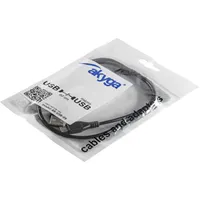AKYGA AK-USB-05 USB A Micro-B kábel 0.6m fekete #8