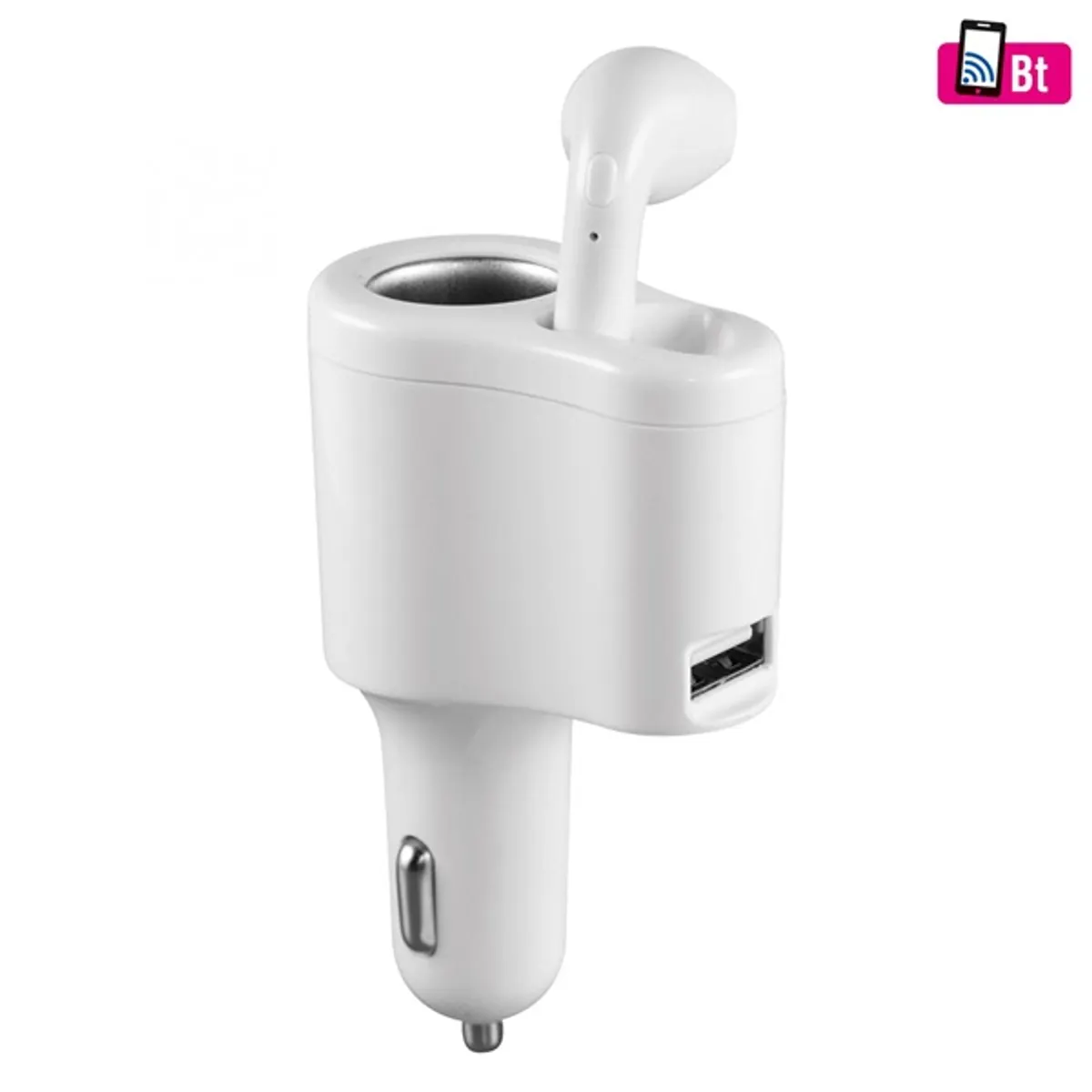 Sal Sabt 31 True wireless mono fülhallgató autós töltő Usb gyorstöltő 12–24 V 3in1 beépített mikrofon #1