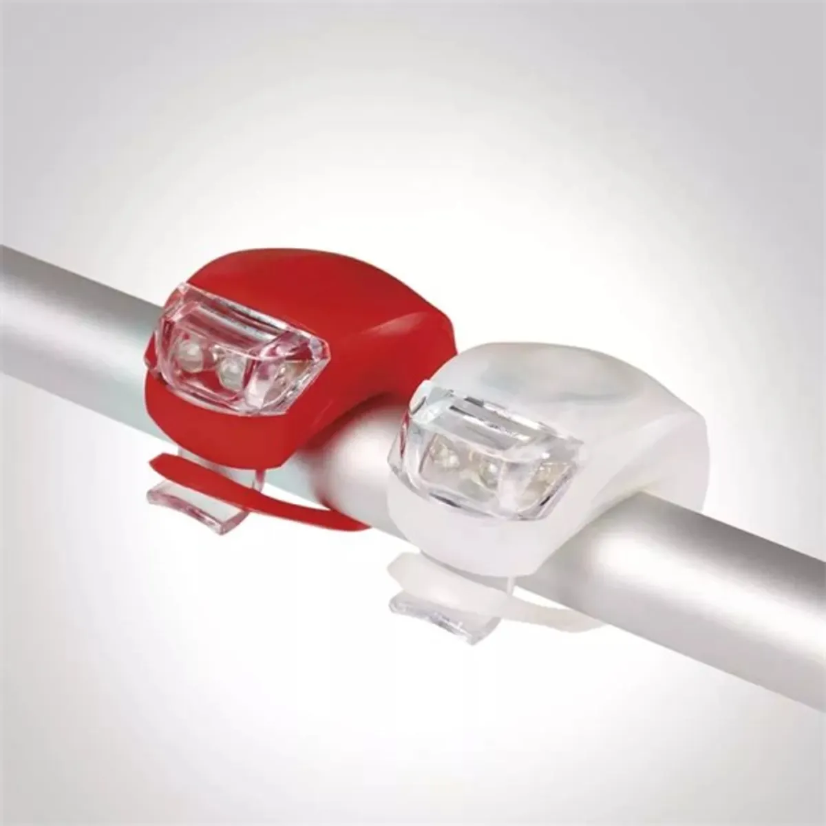 EMOS P3921 kerékpárlámpa szett 2x LED fehér, 2x LED piros, 10 lm, 13 m, IP43, 3 üzemmód, CR2032 #5