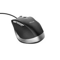 Trust 23808 Fyda 5000dpi USB vezetékes optikai jobbkezes irodai ergonómikus 150 cm fekete #2