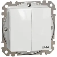 Schneider SDD211105 Sedna fehér ip44 rugós bekötés 10A süllyesztett