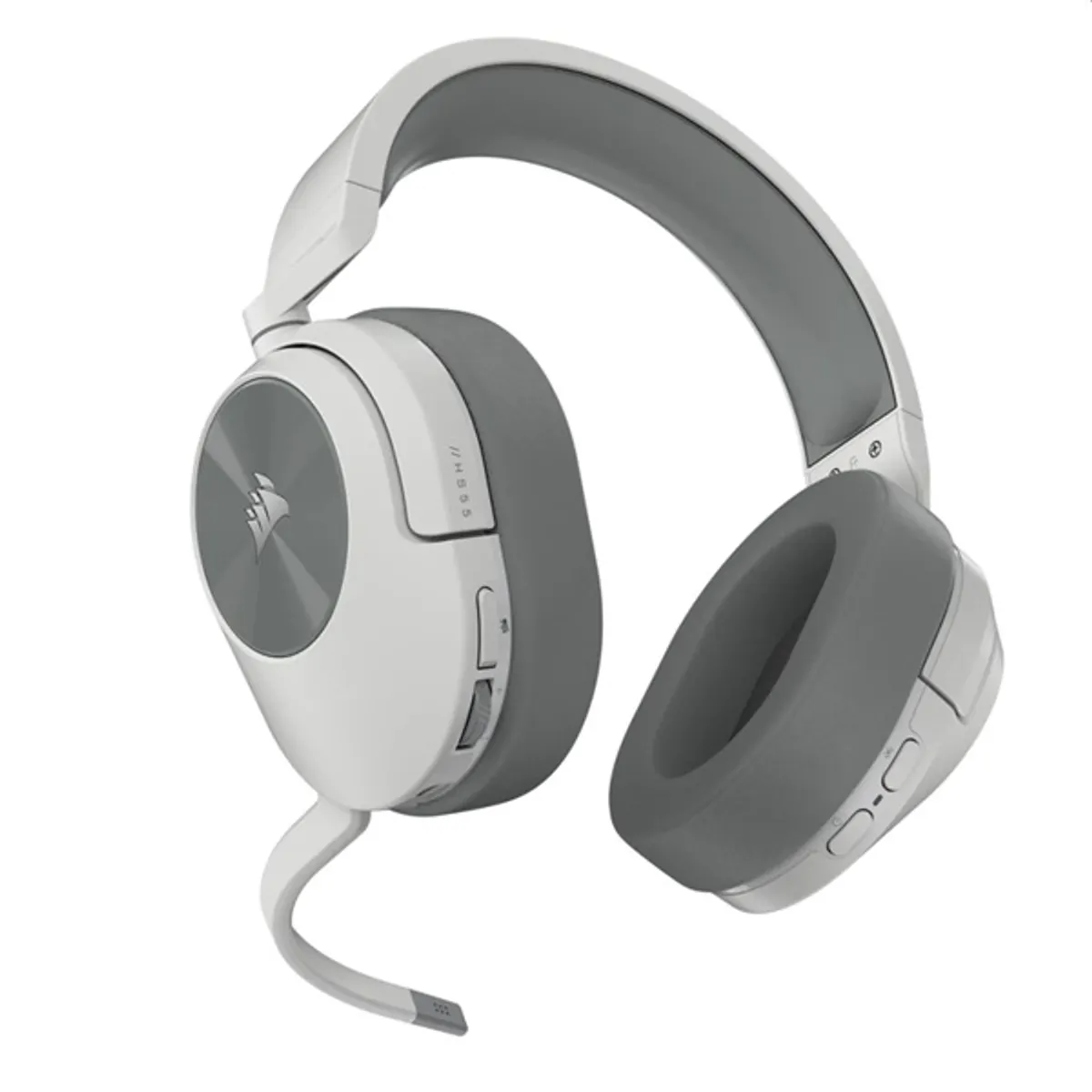 CORSAIR CA-9011281-EU HS55 vezeték nélküli bluetooth 7.1 fehér baloldali mikrofon 50 mm 32 ohm 114 dB 24 óra PC, MAC, mobiltelefon, PlayStation 4, PlayStation 5 #2