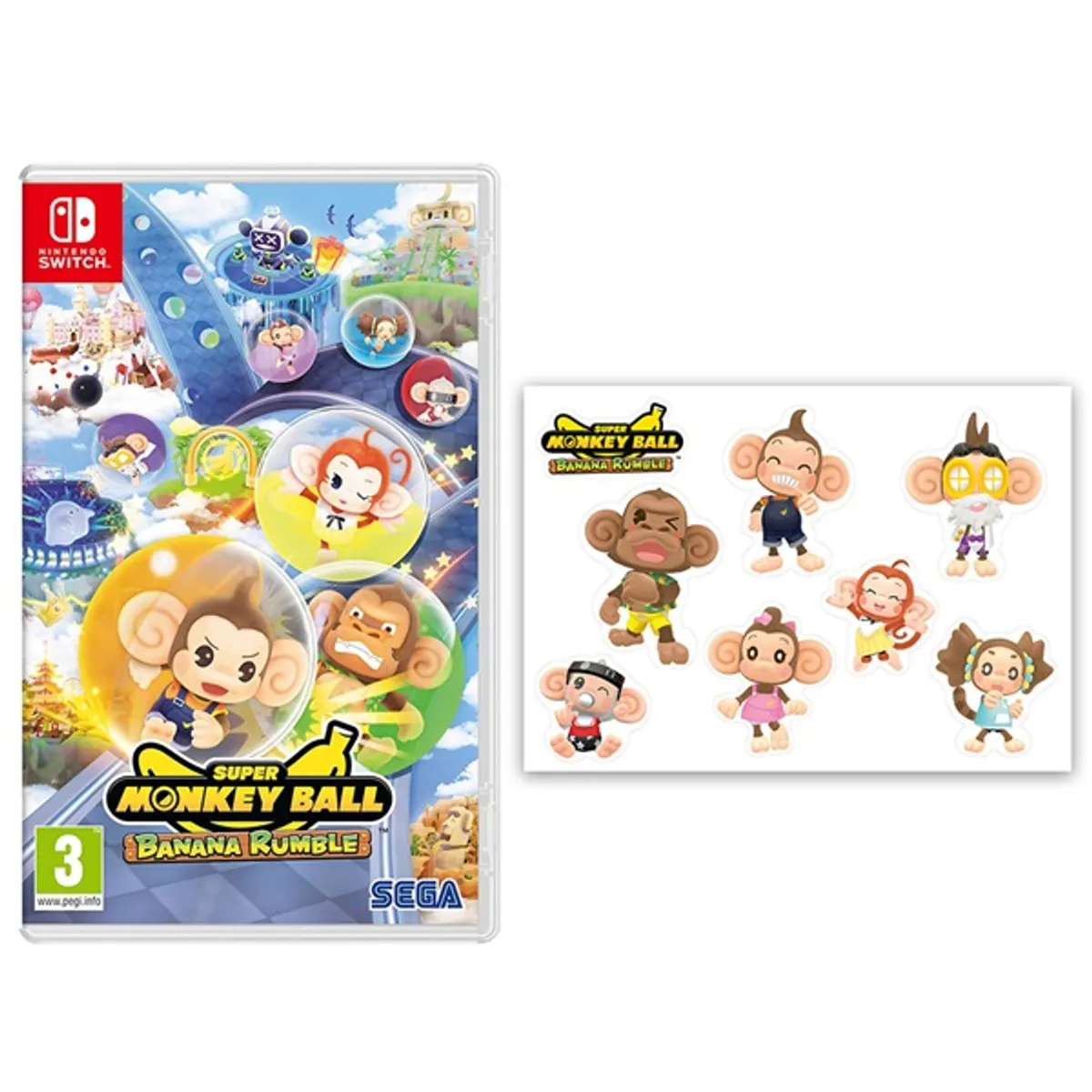 NINTENDO NSS6738 Super Monkey Ball Banana Rumble Nintendo Switch Kaland 3 év #1