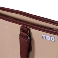 TOO HBSW023Q156 Notebook válltáska női bézs-barna Poliészter 15,6" #3