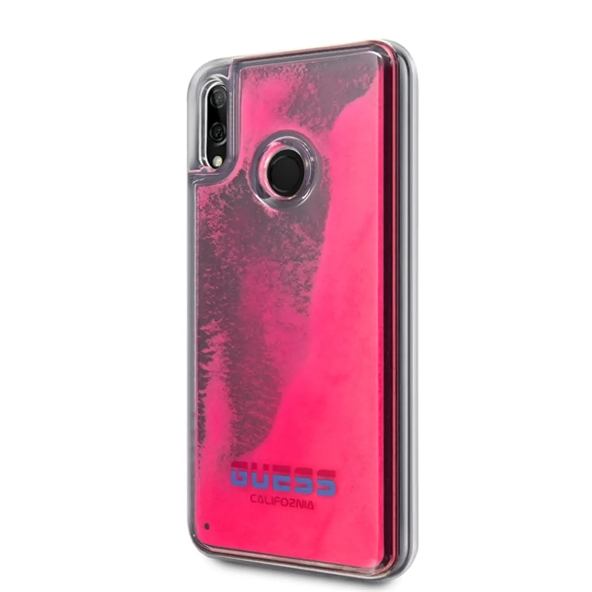 Guess GUHCHPS19GLTPI tok Huawei P Smart 2019 pink mintás műanyag #2