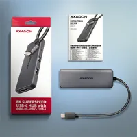 AXAGON HMC-5H8K USB-C hub 5Gbps 5in1 HDMI 8K #7