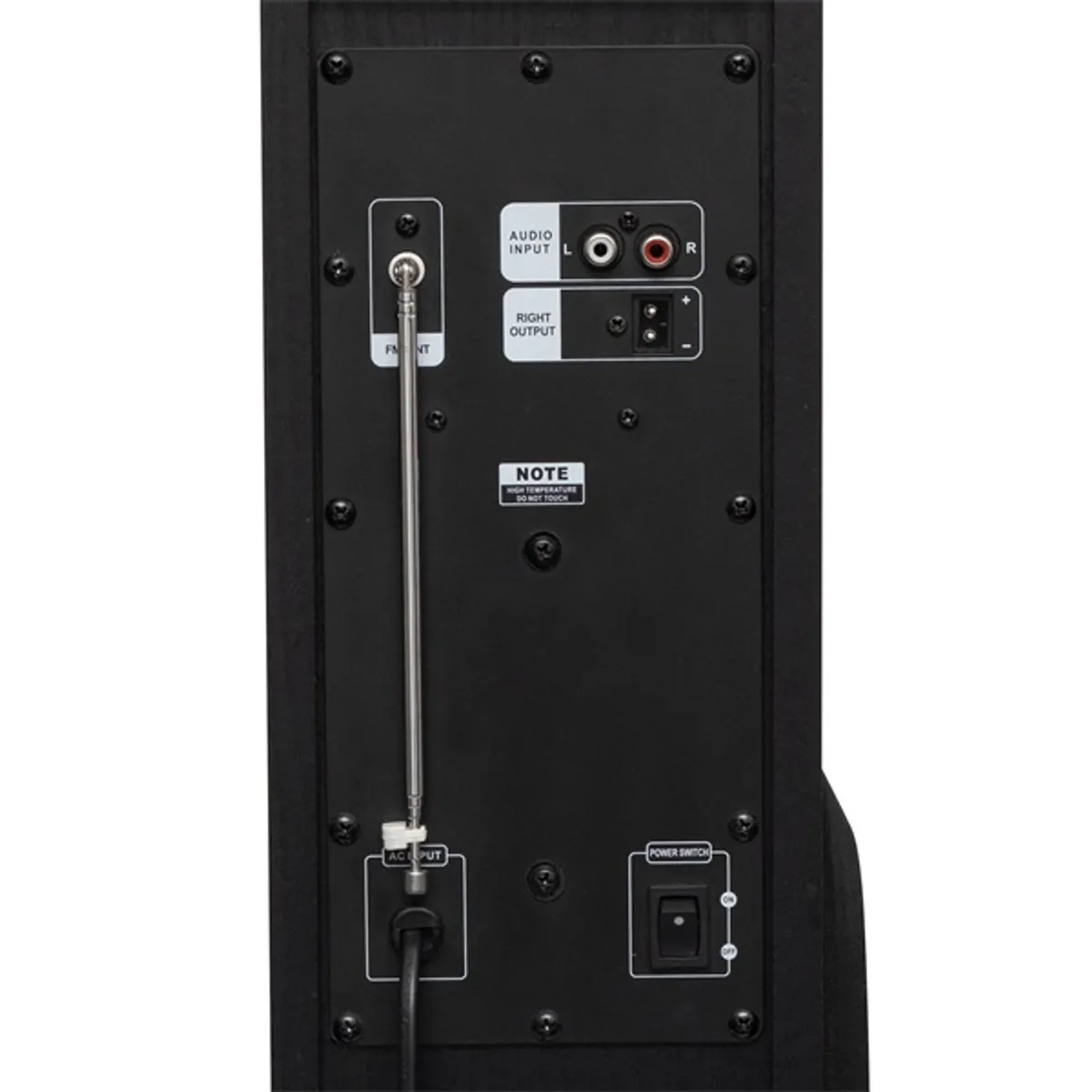SAL 200BT 3-utas hangszóró pár, Bluetooth, USB, SD, FM, 2x RCA bemenet, két mikrofonbemenet, távirányító #5