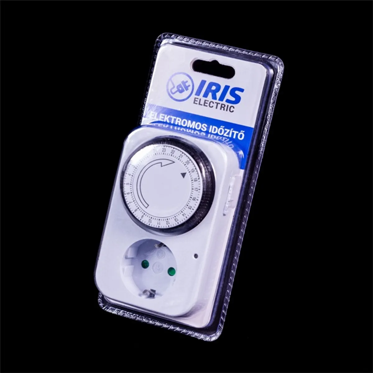 IRIS Electric IEMT-001 fali mechanikus időzítő Fehér Időkapcsoló SCHUKO IP20 220-240V 50Hz 16A #2