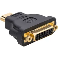 Akyga AK-AD-02 DVI-F-HDMI-M adapter fekete