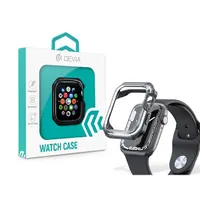 Devia ST366765 Sport Series ütésálló védőtok Apple Watch 45mm fekete