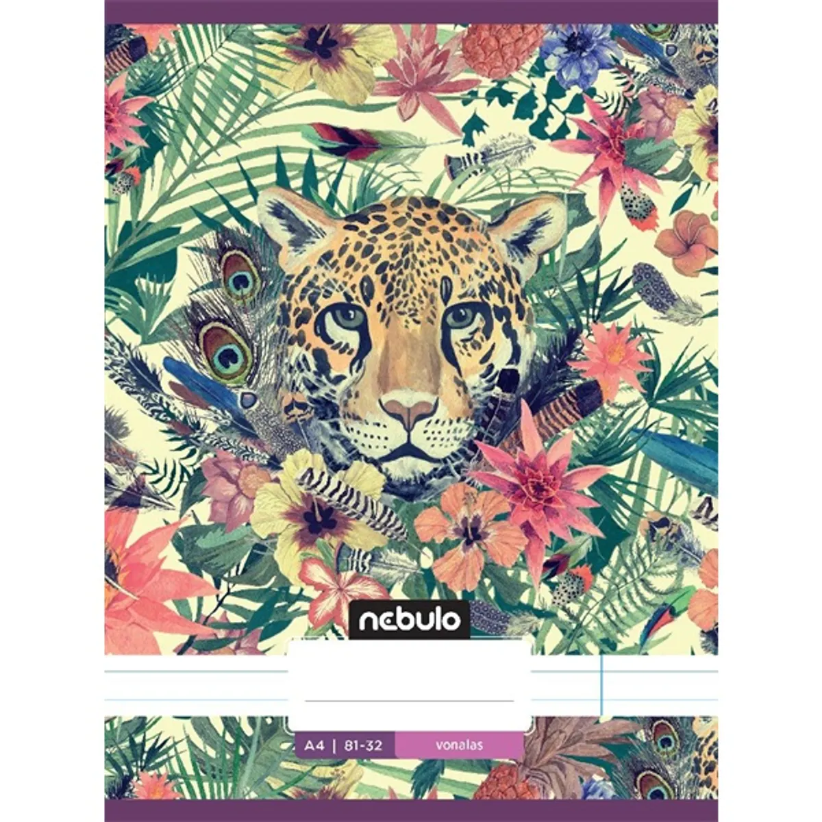 Nebulo Vo-Ld-A4 L-Design füzet 32 lap vonalas tűzött #5