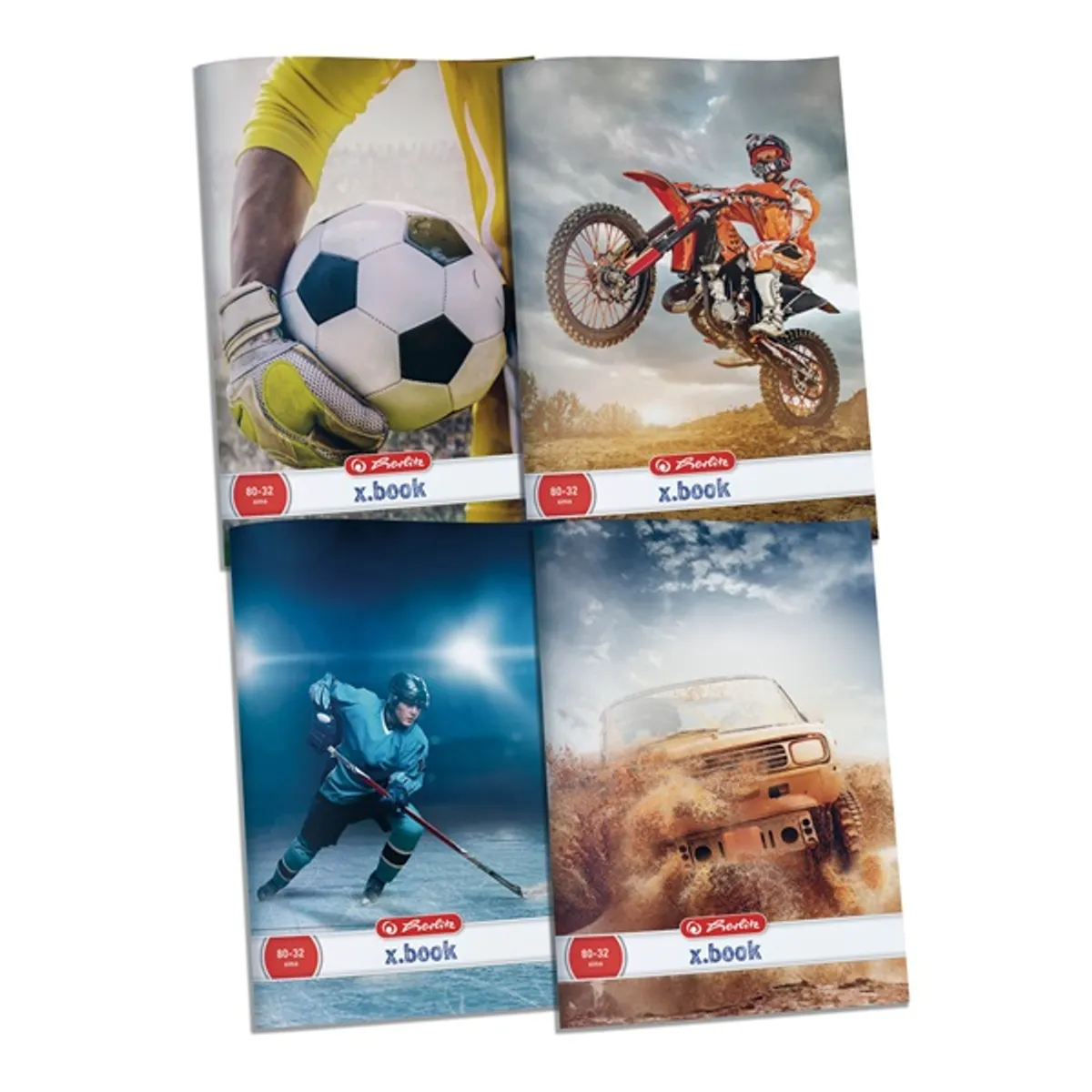 Herlitz 09543620 Sport A4 32 lapok sima kapcsozott #1