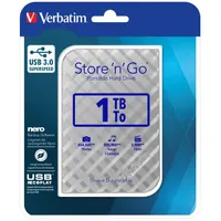 VERBATIM 53197 Store n Go 1TB 2,5" USB 3.0 ezüst 5400 rpm 8 MB #3