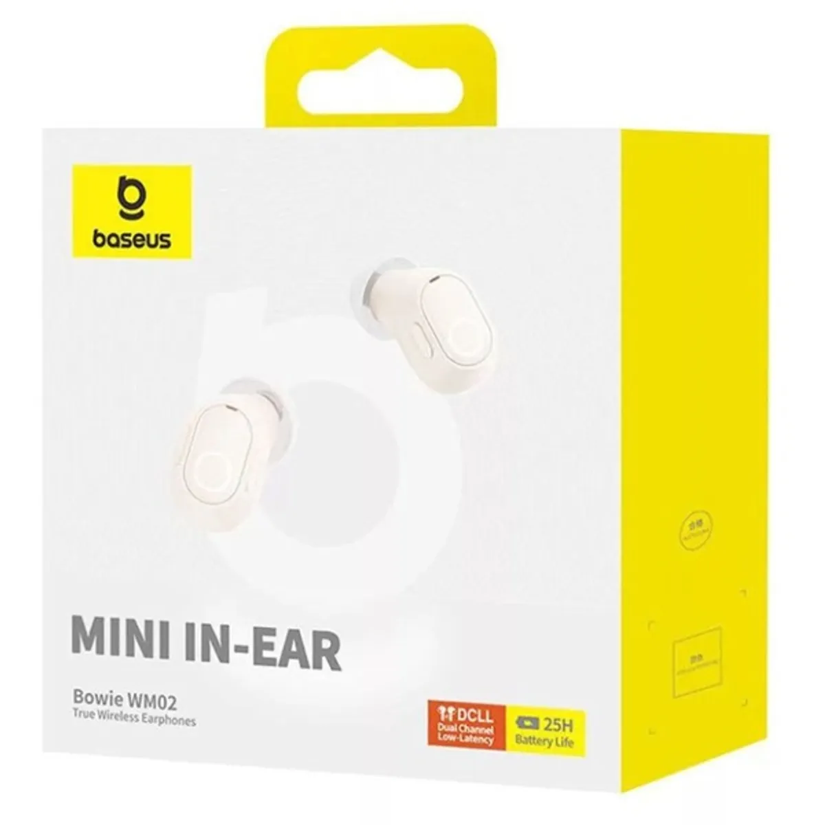 Baseus NGTW370202 Bowie WM02 OS tws fülhallgató fehér, Bluetooth 5.3, 10 m, 5 óra, USB-C, tok 300 mAh #5